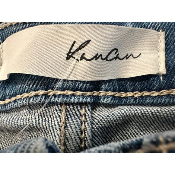 KanCan – Hi-Rise Slim Tapered Jeans – Light Wash Denim – Size 3/25 - Picture 2 of 6